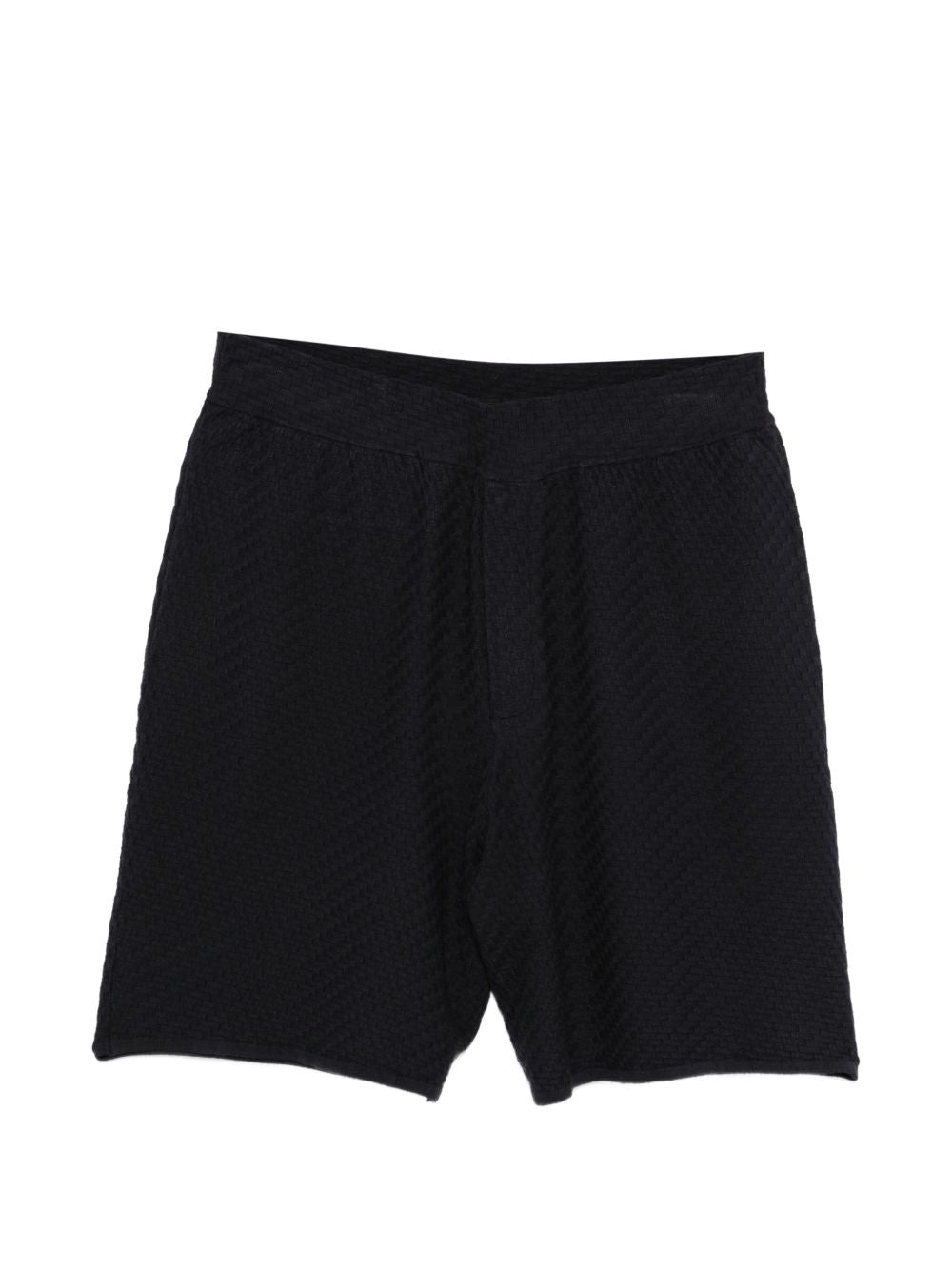 Emporio Armani Blue Short Trousers — Luxury Loungewear