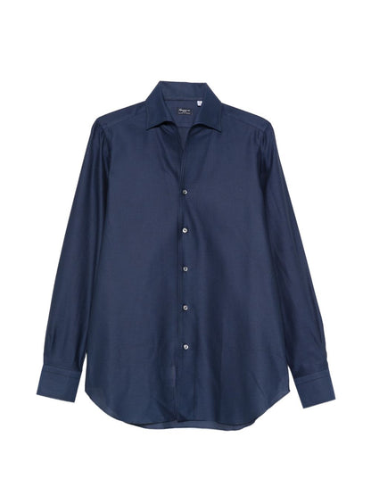 FINAMORE 1925 NAPOLI Shirts Blue