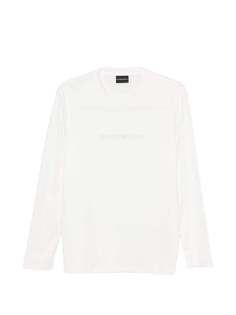 Emporio Armani White T-Shirts & Polos — Topwear