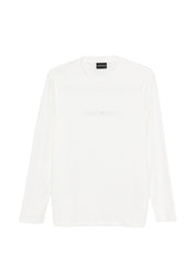 Emporio Armani White T-Shirts & Polos — Topwear