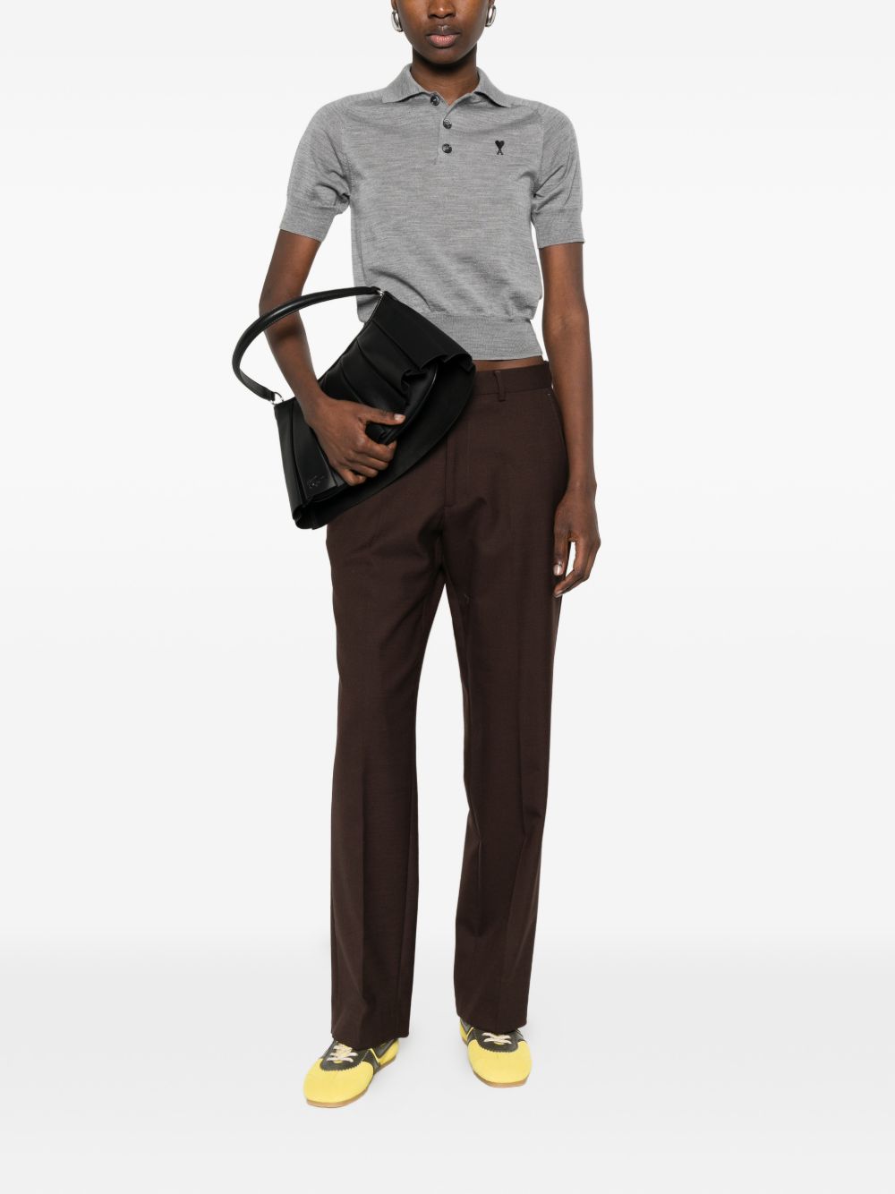 Ami Paris Grey T-Shirts & Polos — New In Spring 2026