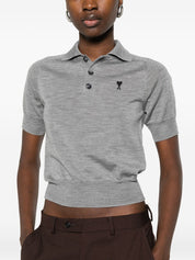 Ami Paris Grey T-Shirts & Polos — New In Spring 2026