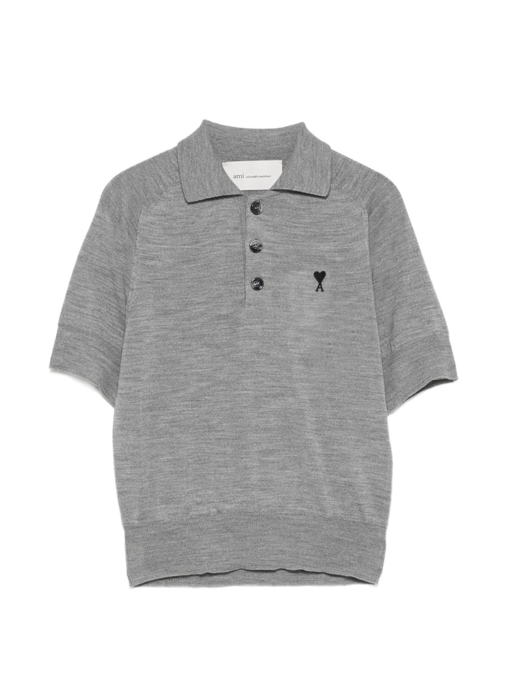 Ami Paris Grey T-Shirts & Polos — New In Spring 2026