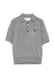Ami Paris Grey T-Shirts & Polos — New In Spring 2026