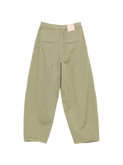 Alysi Green Jeans — Wide Leg Denim for Women