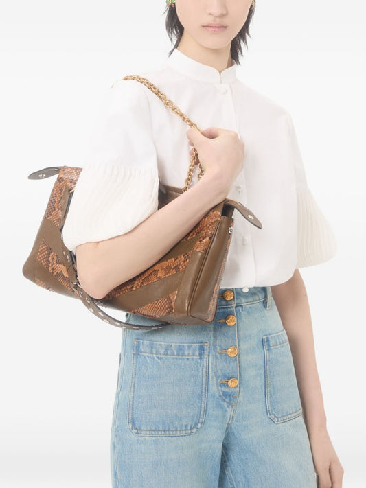 Valentino White Shirts — Cotton Mandarin Collar (Women)