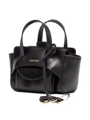 HIDESINS Black Shopper Bag — New XS Leather Tote