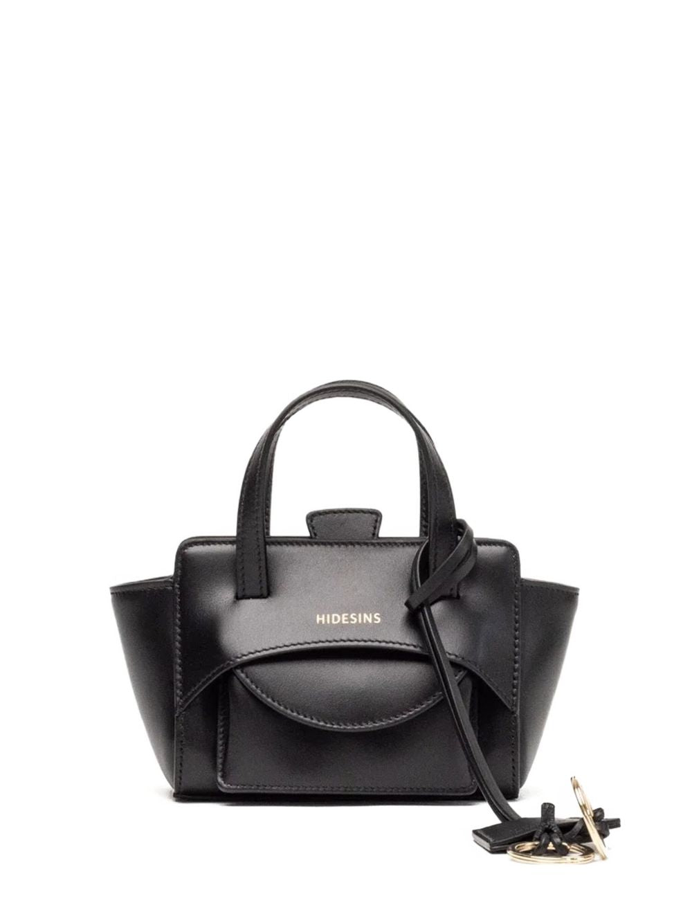 HIDESINS Black Shopper Bag — New XS Leather Tote