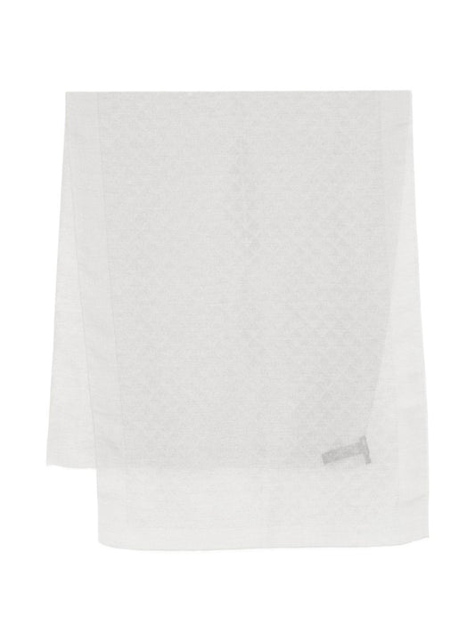Emporio Armani Scarfs Light Grey - Luxury Stole