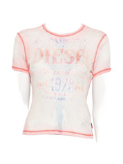 Diesel T-shirts and Polos Red