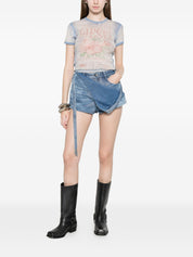 Diesel Shorts Clear Blue