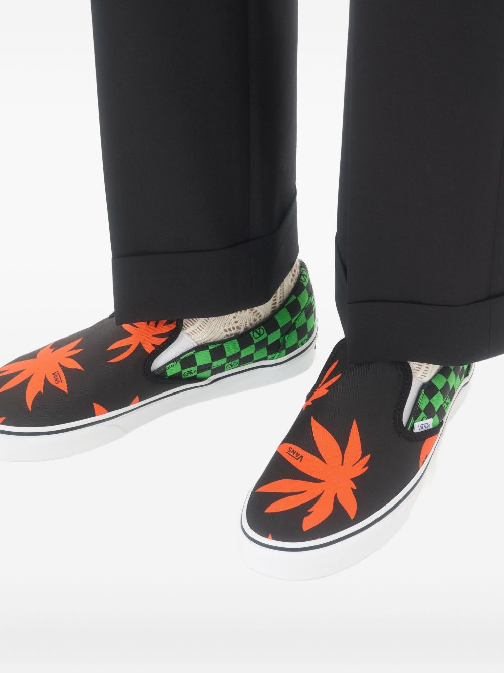 VALENTINO GARAVANI X VANS Black Sneakers — Men’s Luxe