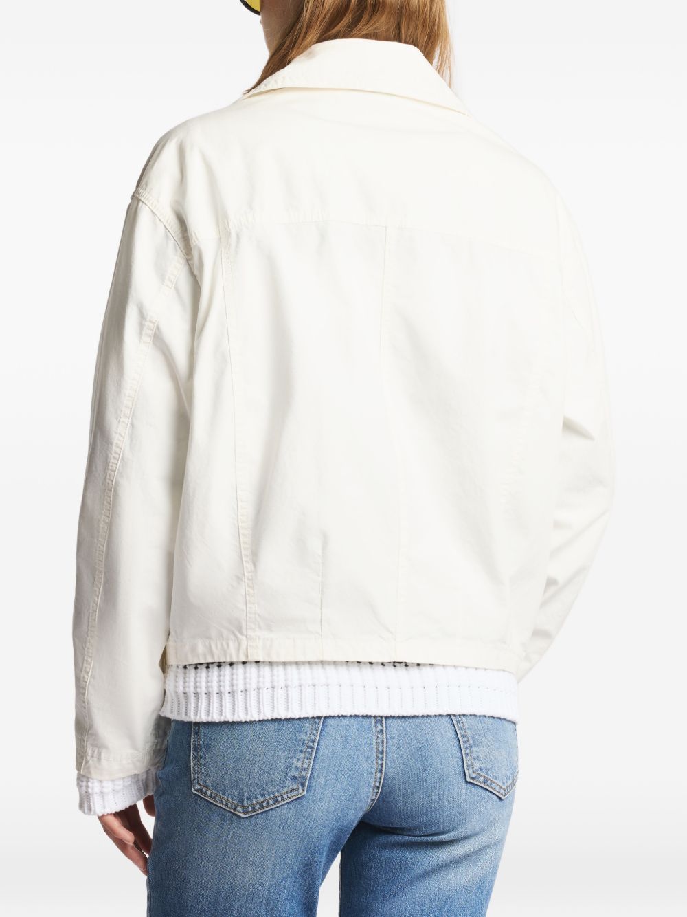 Fay White Coats & Jackets — Women's Ganci Bomber