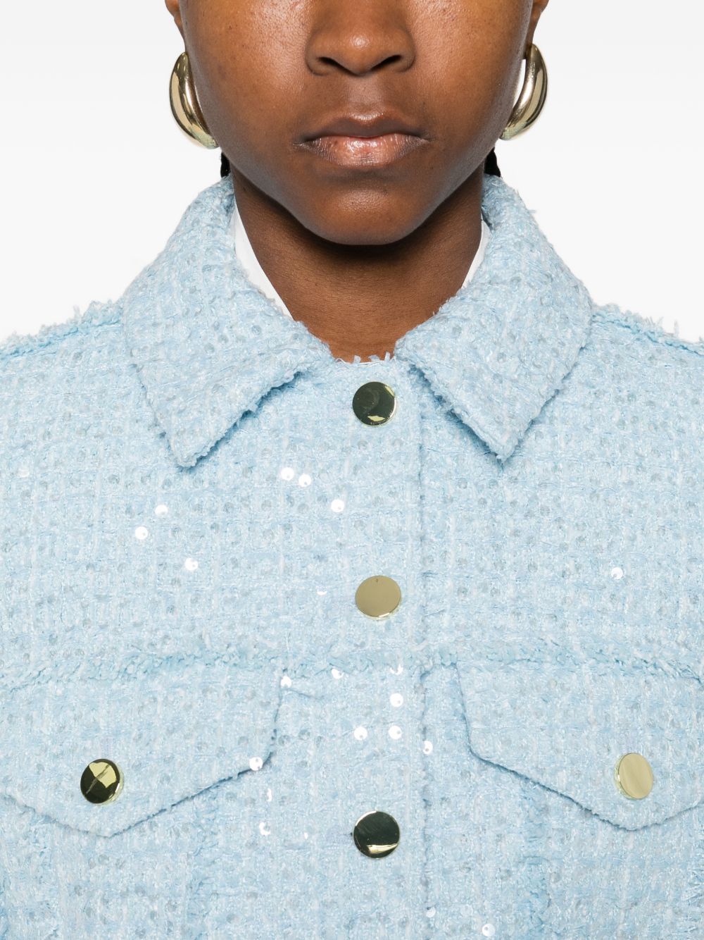 Alice + Olivia Coats Clear Blue