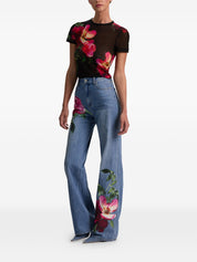 Alice + Olivia Top Black