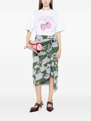 GANNI T-shirts and Polos White