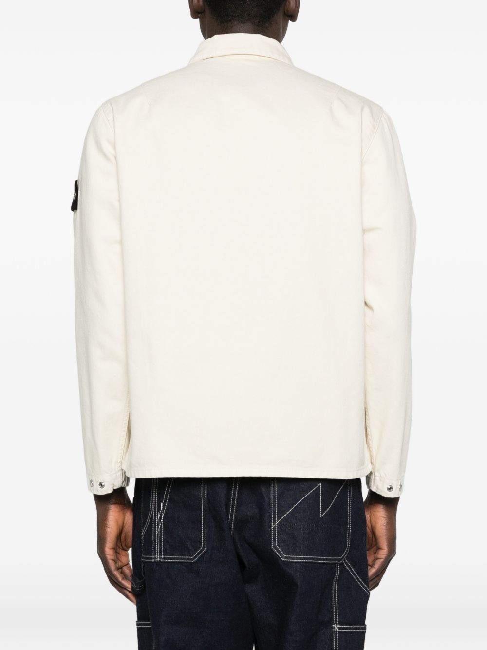 Stone Island Coats Ivory