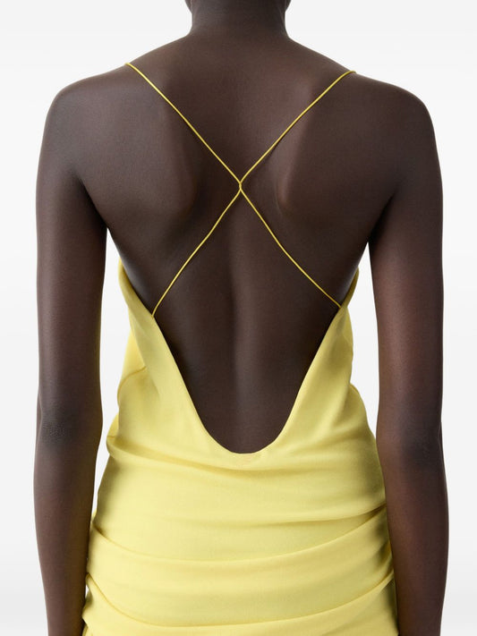 JACQUEMUS Dresses Yellow — La Robe Abiha Long Dress