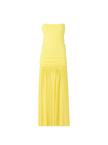 JACQUEMUS Dresses Yellow — La Robe Abiha Long Dress