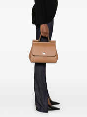 Dolce & Gabbana Brown Handbag — Sicily Large