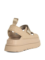Ugg Sandals — GoldenGlow Embossed Slingbacks for Women