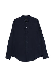 Emporio Armani Shirts Blue