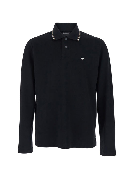 Emporio Armani Black T-Shirts & Polos for Men