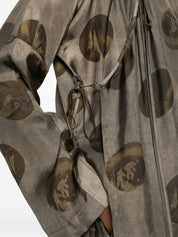 Uma Wang Grey Topwear — New Tie-Detail Top