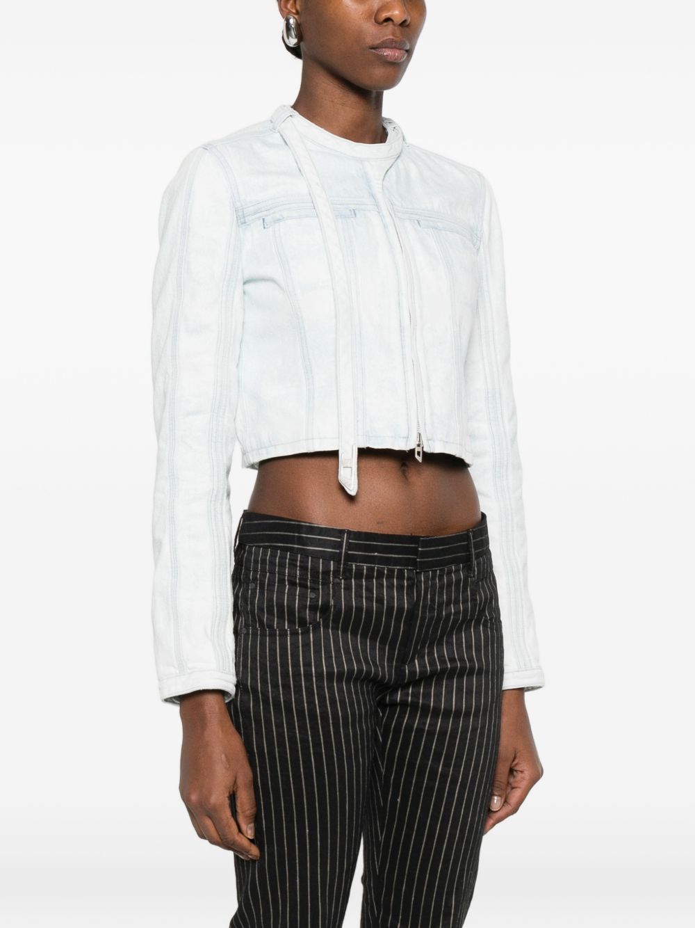 Diesel Clear Blue Jackets — New Women's Coats