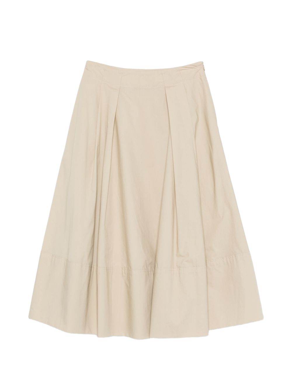 Woolrich Skirts — Beige A‑Line Cotton Skirt