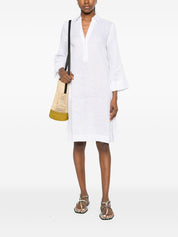 ARCHIVIO '67 Dresses - White Linen Chemisier