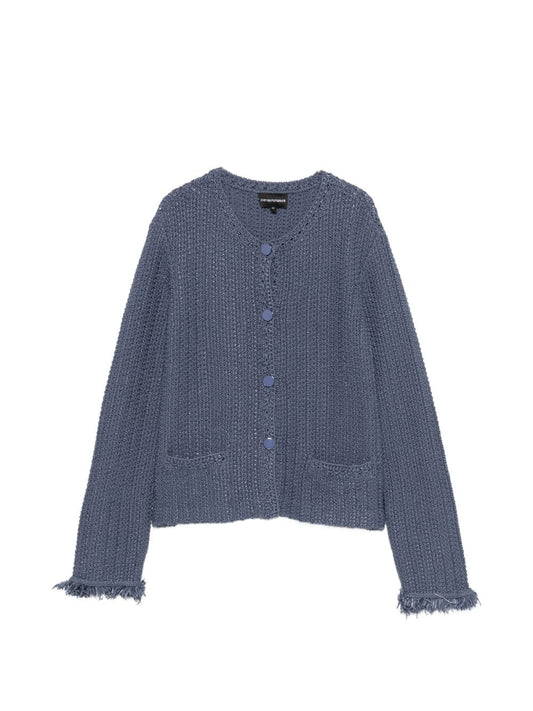 Emporio Armani Jackets Blue — Women's Luxury Blazers