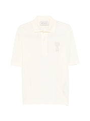 Ami Paris T-shirts and Polos Beige