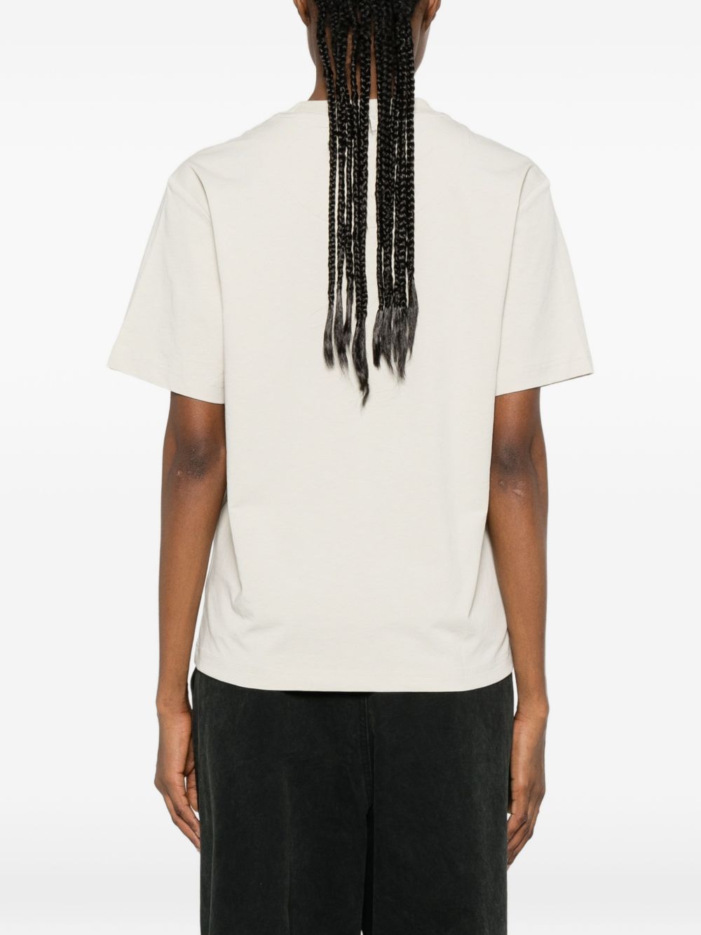 Adidas By Stella McCartney Beige T-Shirts & Polos