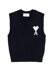 Ami Paris Sweaters Blue