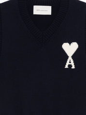 Ami Paris Sweaters Blue