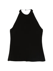 Norma Kamali Black Halterneck Top — New In