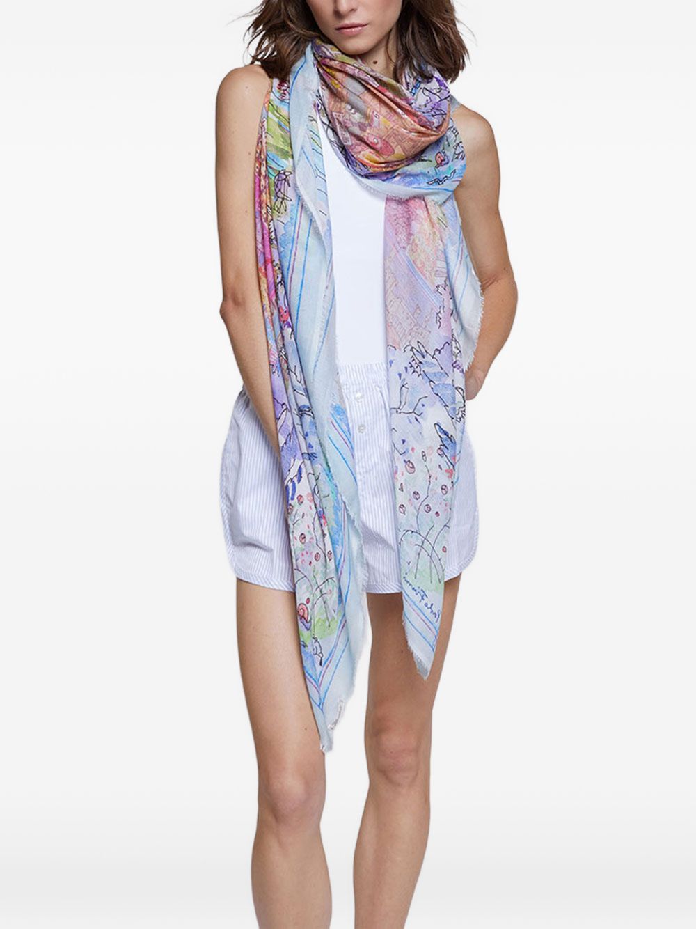 Faliero Sarti Scarfs MultiColour