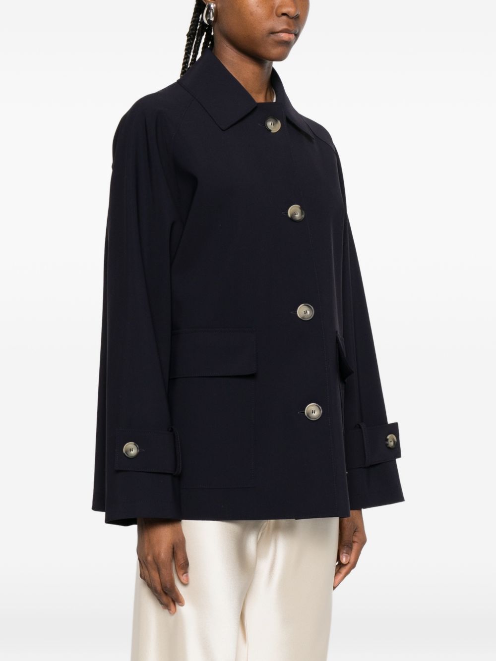 Harris Wharf London Coats Blue