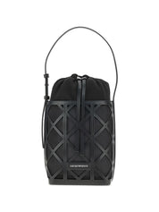 EMPORIO ARMANI EXCLUSIVE Shoulder Bag — Black Bucket