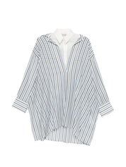 Semicouture Blue Shirts — New Spring‑Summer 2026