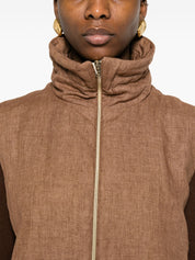 Herno Sweaters Leather Brown