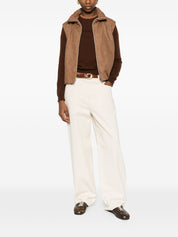 Herno Sweaters Leather Brown