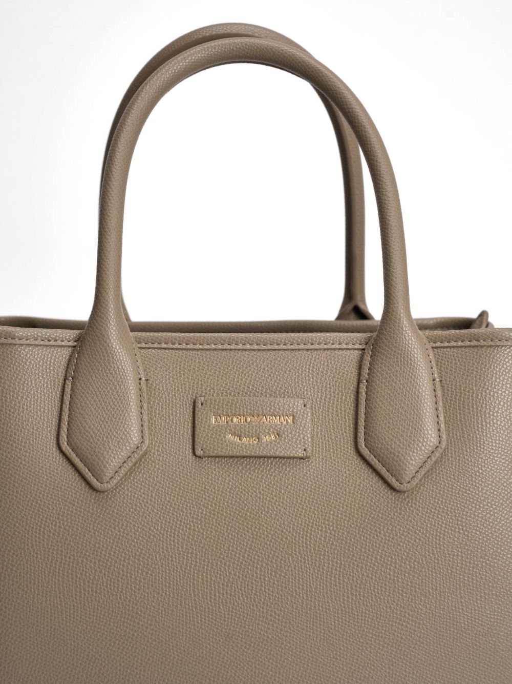 Emporio Armani Dove Grey Shopper Bag — New In