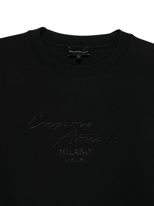 Emporio Armani Sweaters — Black Topwear (Women)