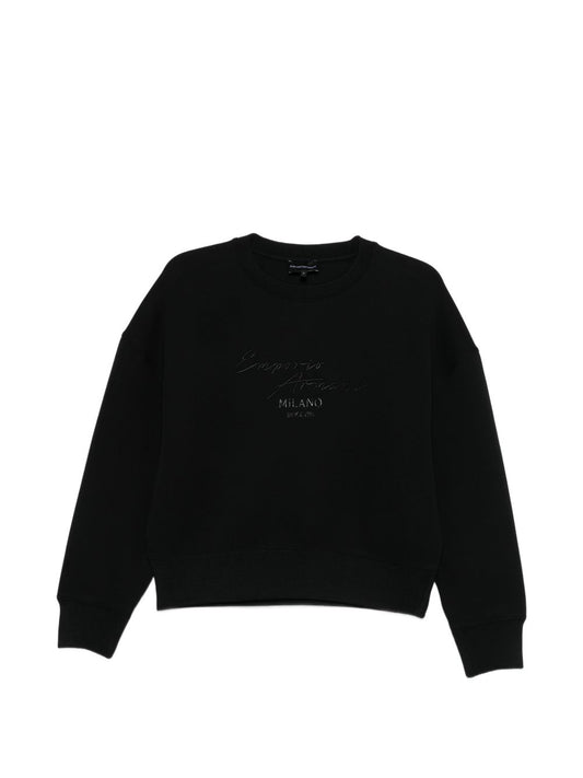 Emporio Armani Sweaters — Black Topwear (Women)