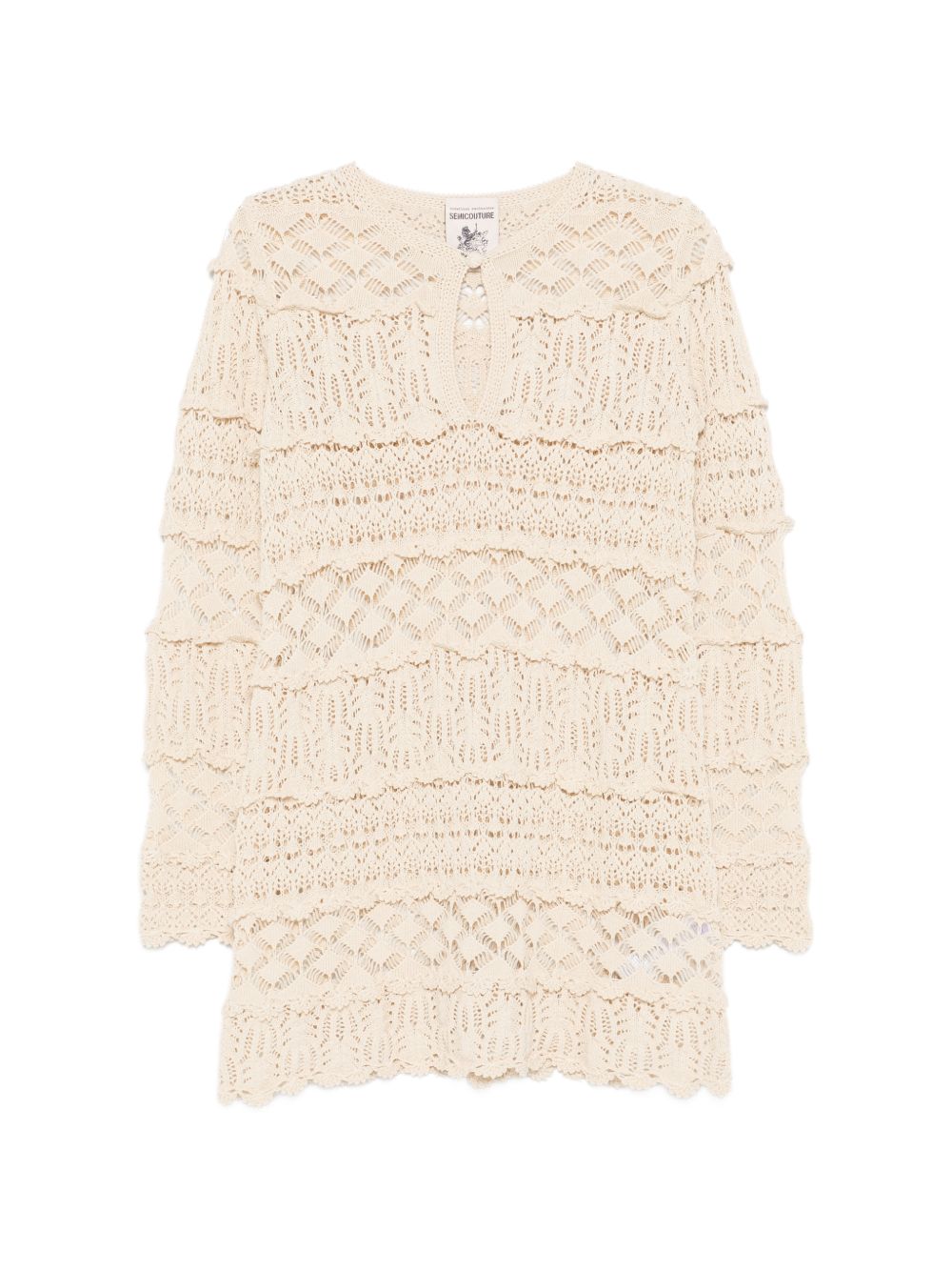 Semicouture Dresses White