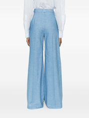 Via Masini 80 Trousers Blue