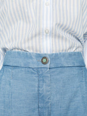 Via Masini 80 Trousers Blue