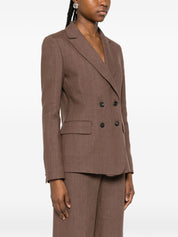 Via Masini 80 Jackets Brown